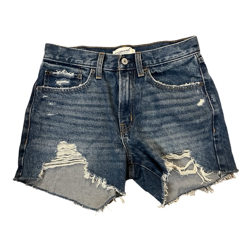 Abercrombie and Fitch Mid-rise Boyfriend Shorts